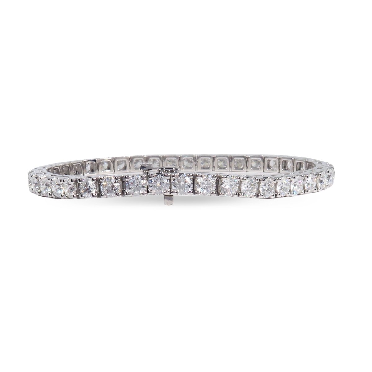 DIAMOND BRACELET IN PLATINUM - BRACELETS