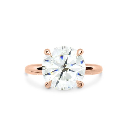 4 CARAT DIAMOND ROSE GOLD RING - ALL ENGAGEMENT RINGS