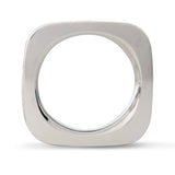 BLACK DIAMOND WEDDING BAND IN WHITE GOLD - ALL RINGS