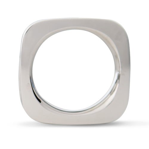 BLACK DIAMOND WEDDING BAND IN WHITE GOLD - ALL RINGS