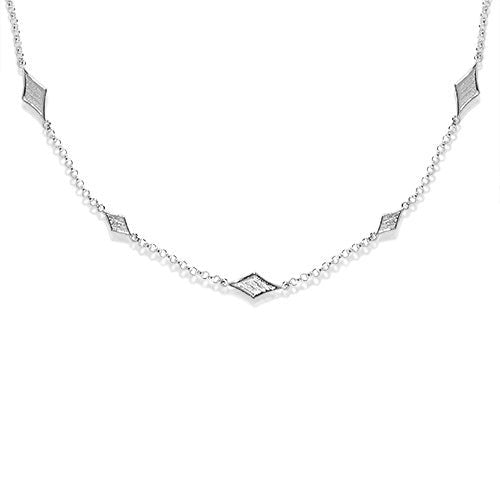 HARLEQUIN NECKLACE IN STERLING SILVER - NECKLACES