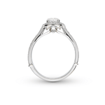 SOPHIA OVAL DIAMOND ENGAGEMENT RING IN PLATINUM -