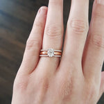 BELLA ENGAGEMENT RING WITH OVAL 0.90CT DIAMOND - ALL ENGAGEMENT RINGS