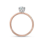 BELLA ENGAGEMENT RING WITH OVAL 0.90CT DIAMOND - ALL ENGAGEMENT RINGS