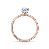 BELLA ENGAGEMENT RING WITH OVAL 0.90CT DIAMOND - ALL ENGAGEMENT RINGS