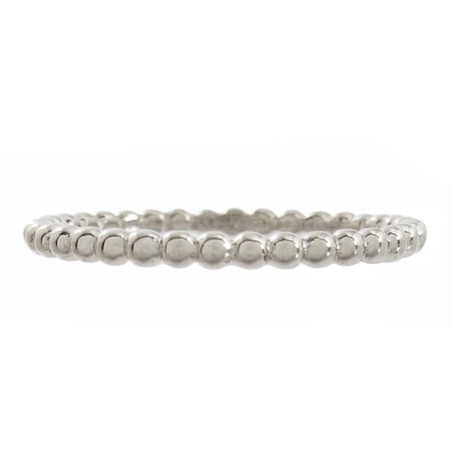 TESSA STACKING RING IN WHITE GOLD - ALL RINGS
