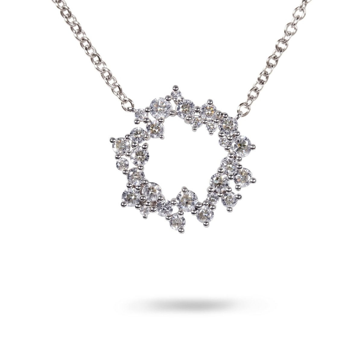 JOYCE PENDANT IN 14K WHITE GOLD - 