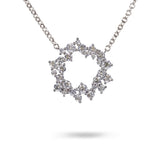 JOYCE PENDANT IN 14K WHITE GOLD - 