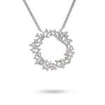 CIRCLE DIAMOND NECKLACE - 