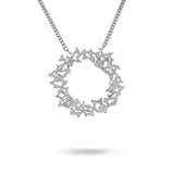 CIRCLE DIAMOND NECKLACE - 