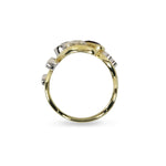 OVAL RUBY DIAMOND RING IN PLATINUM AND 18K YELLOW GOLD - ALL RINGS