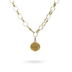CANADIAN GOLD COIN NECKLACE IN 18K YELLOW GOLD - 