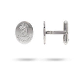 CREST CUFF LINK IN SILVER - 