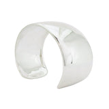 DOMED CUFF IN STERLING SILVER - BRACELETS