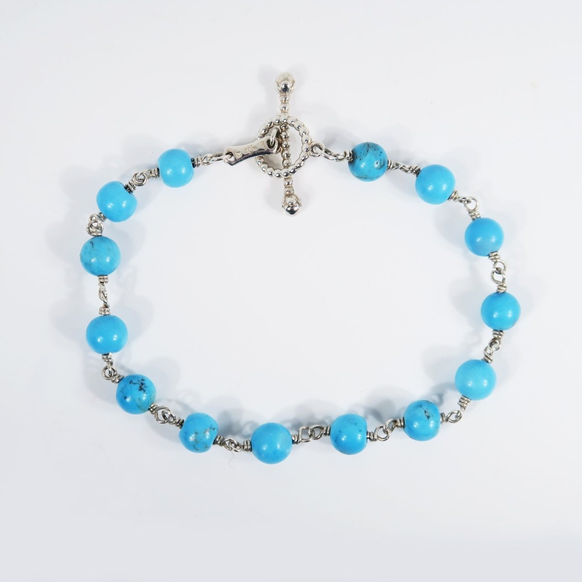 BLOSSOM BRACELET WITH TURQUOISE - BRACELETS
