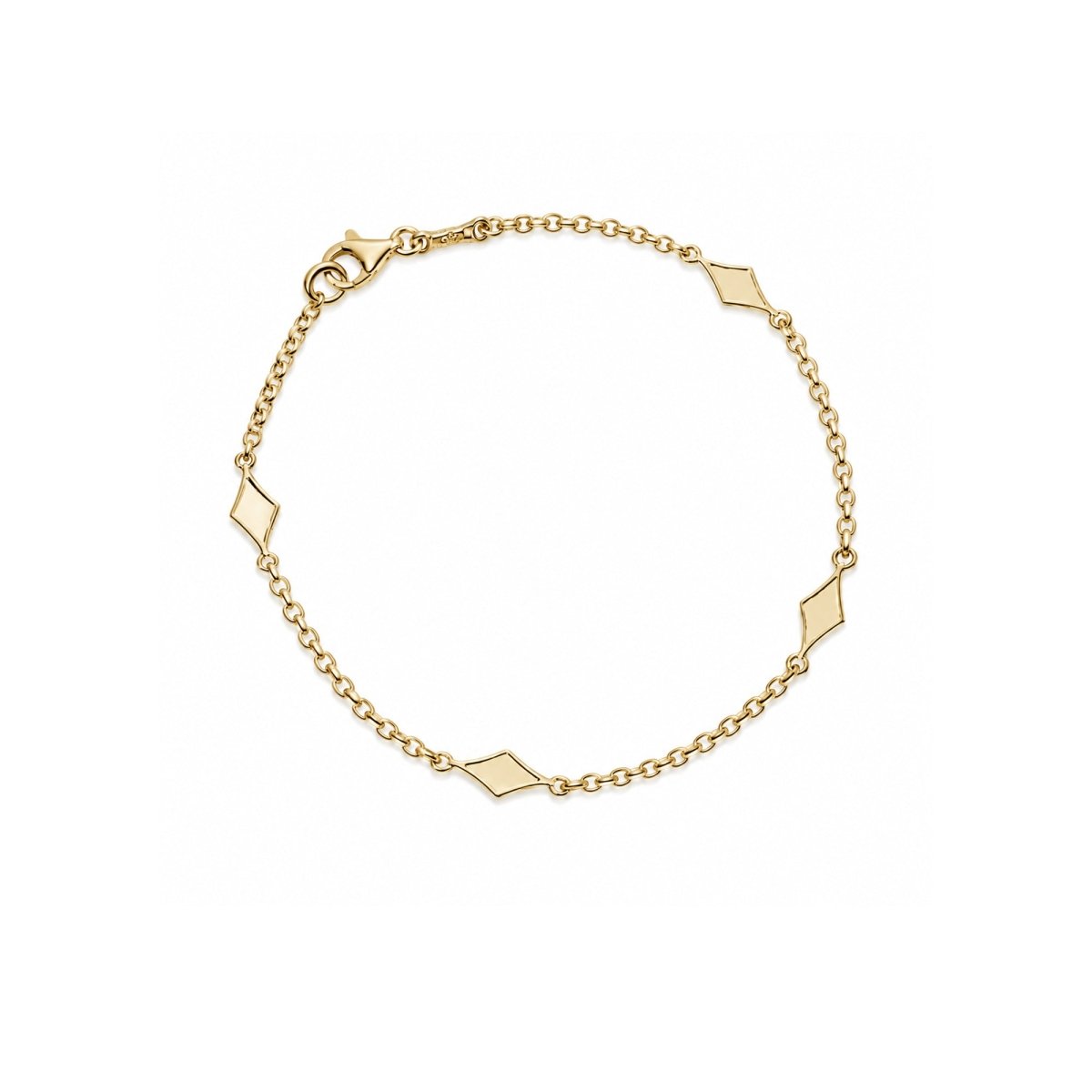 HARLEQUIN BRACELET IN 14K YELLOW GOLD - BRACELETS