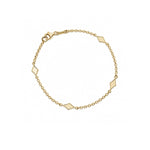 HARLEQUIN BRACELET IN 14K YELLOW GOLD - BRACELETS