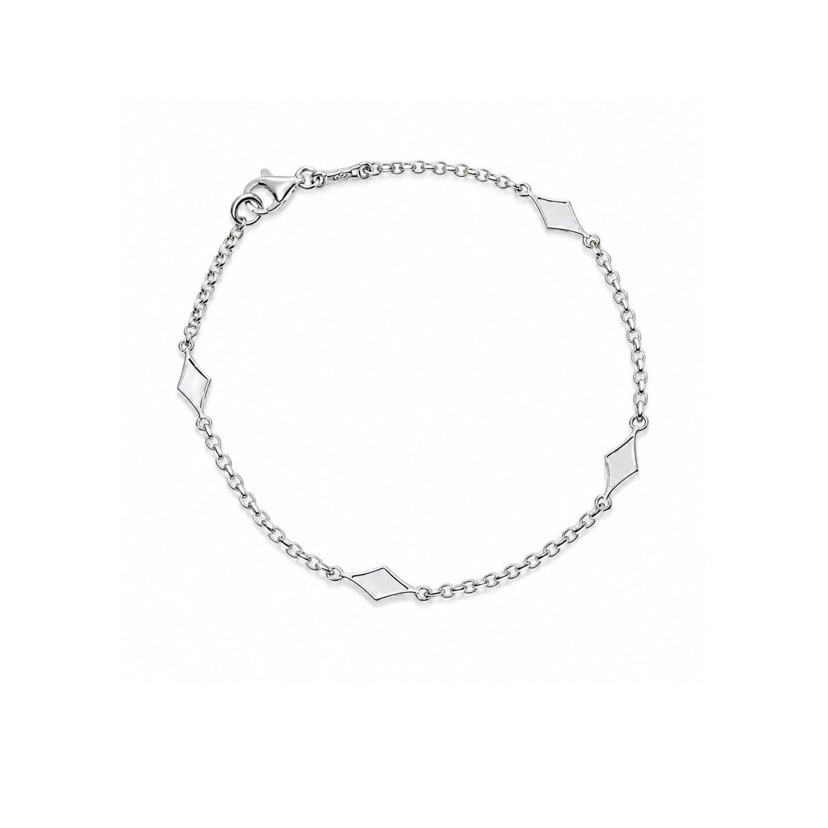 HARLEQUIN BRACELET IN STERLING SILVER - BRACELETS