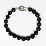 BLACK ONYX BRACELET IN STERLING SILVER