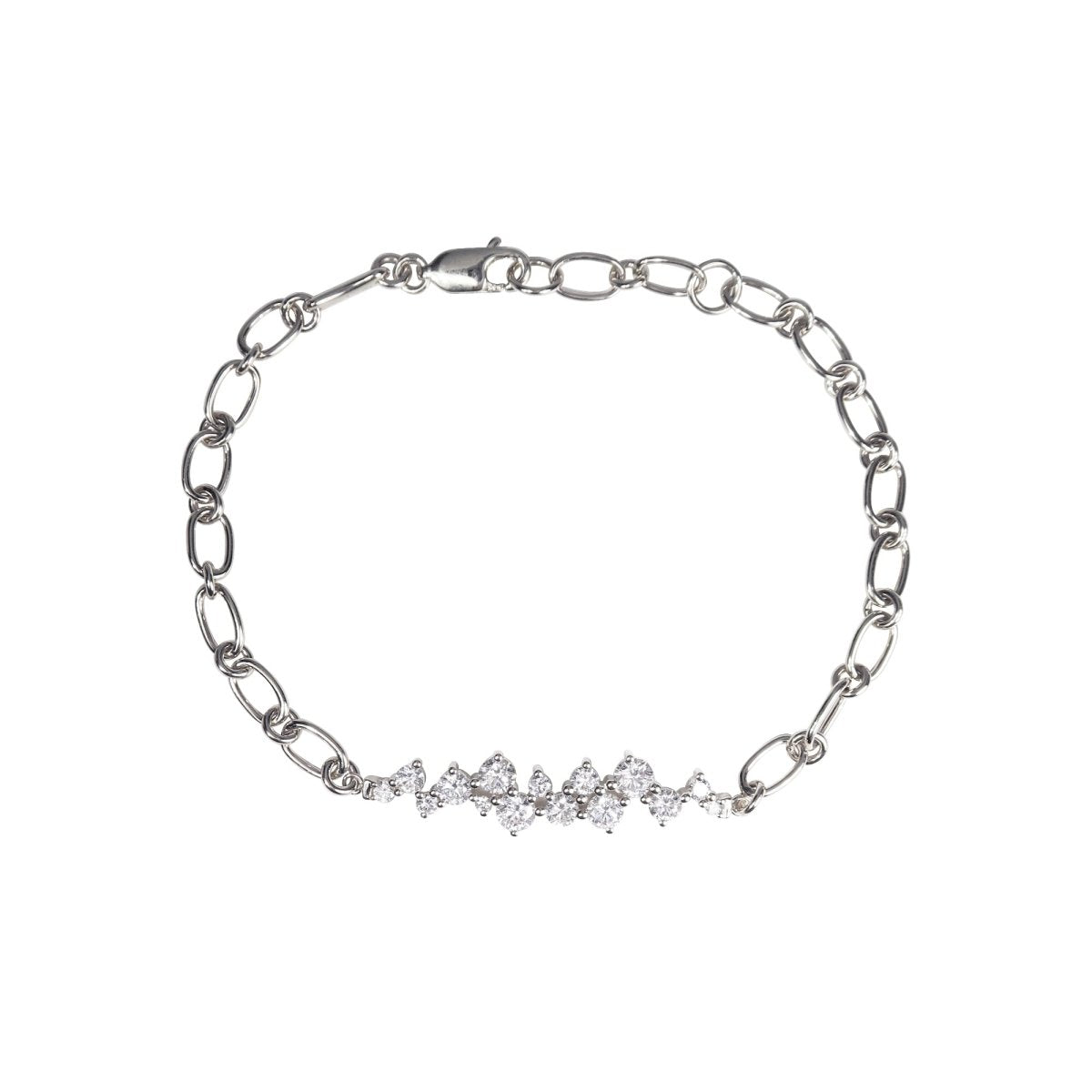 JOYCE DIAMOND BRACELET IN 14K WHITE GOLD - BRACELETS