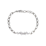 JOYCE DIAMOND BRACELET IN 14K WHITE GOLD - BRACELETS