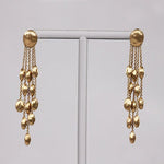 MARCO BICEGO DANGLE EARRING IN 18K YELLOW GOLD - ESTATE & VINTAGE JEWELLERY