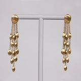 MARCO BICEGO DANGLE EARRING IN 18K YELLOW GOLD - ESTATE & VINTAGE JEWELLERY