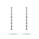 DIAMOND LINE DANGLE EARRING - EARRINGS