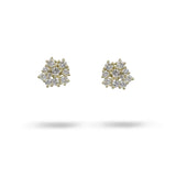 MINI LACE EARRING IN YELLOW GOLD