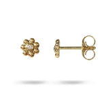 BUTTERCUP DIAMOND STUDS IN 14 KARAT GOLD - EARRINGS