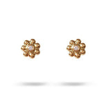 BUTTERCUP DIAMOND STUDS IN 14 KARAT GOLD - EARRINGS