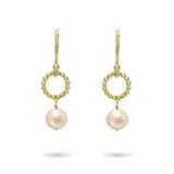 TESSA DROP EARRING WITH FRESHWATER PEARL - EARRINGS