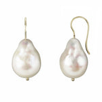 BAROQUE FRESHWATER PEARL EARRINGS - EARRINGS