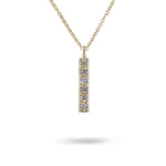 JUBILEE PENDANT NECKLACE IN YELLOW GOLD WITH DIAMOND - NECKLACES