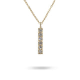 JUBILEE PENDANT NECKLACE IN YELLOW GOLD WITH DIAMOND - NECKLACES