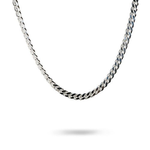 6.6MM CURB NECKLACE IN STERLING SILVER - NECKLACES