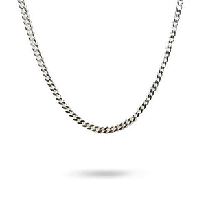 4.5MM CURB NECKLACE IN STERLING SILVER - NECKLACES