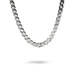 9.5MM CURB NECKLACE IN STERLING SILVER - NECKLACES