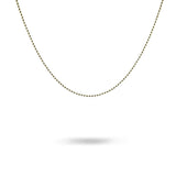 2MM BEAD CHAIN IN 14K YELLOW GOLD - 