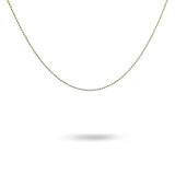 1.5MM BEAD CHAIN IN 14K YELLOW GOLD - 