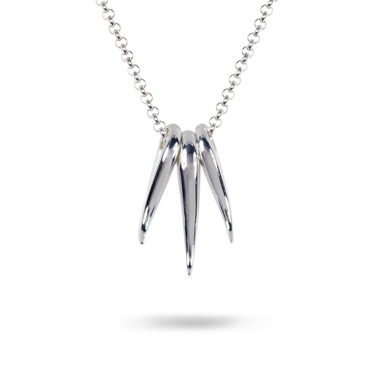 TRIBAL MINI NECKLACE IN STERLING SILVER - 