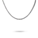 DIAMOND 11.88 TOTAL CARAT WEIGHT RIVIERA NECKLACE IN WHITE GOLD - NECKLACES