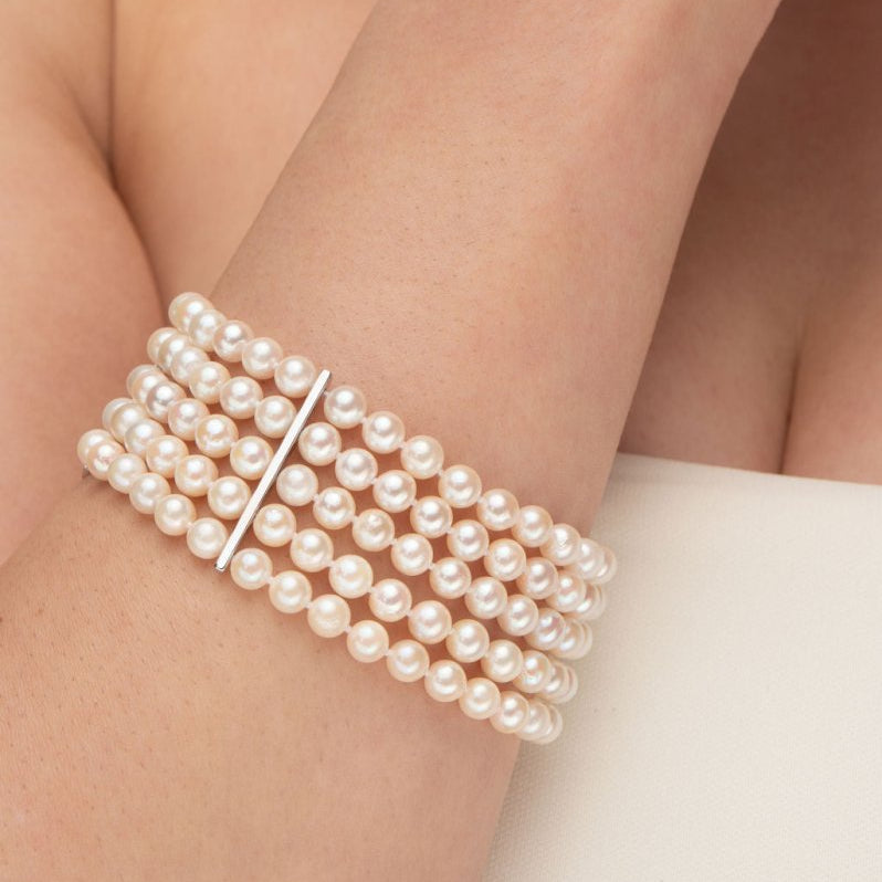 5 STRAND GATSBY BRACELET - BRACELETS