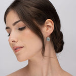 MARIGOLD AQUAMARINE & EMERALD EARRINGS - EARRINGS