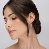MARIGOLD AQUAMARINE & EMERALD EARRINGS - EARRINGS