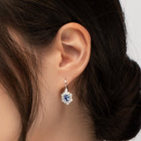 MARIGOLD OVAL ROSE CUT SAPPHIRE EARRING - EARRINGS