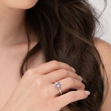 MONROE PALE PINK SAPPHIRE ENGAGEMENT RING - ALL RINGS