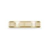 THE TITAN WEDDING BAND IN 14 KARAT YELLOW GOLD