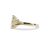 OVAL CUT LAB GROWN DIAMOND ABIGAIL RING IN 14K YELLOW GOLD - ALL RINGS