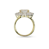 THE LUMIÈRE CUSHION RING WITH LAB GROWN DIAMOND - 